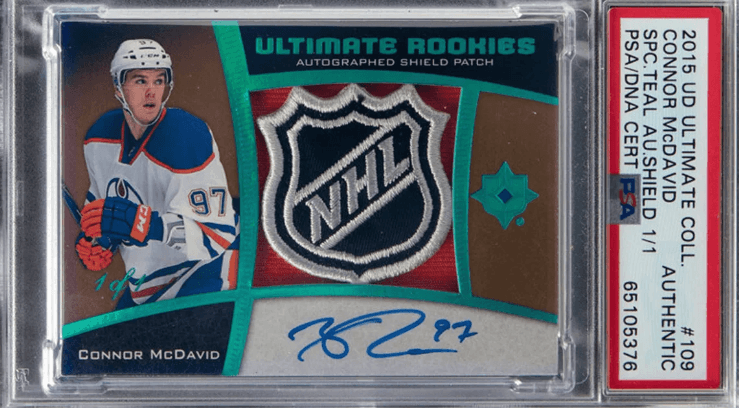 2015 Upper Deck Ultimate Collection Rookie - Connor McDavid (Copy)